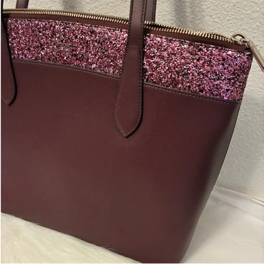 Kate Spade Flash Glitter tote - Picture 3 of 13